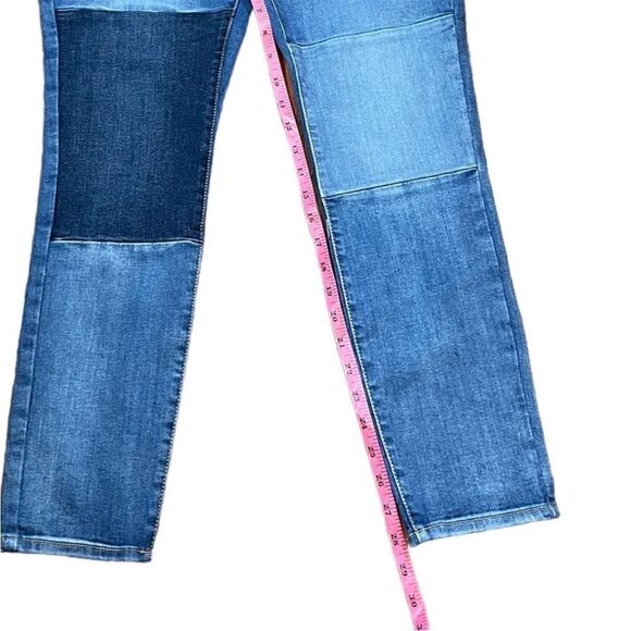 Universal Thread High Rise Skinny Denim Jeans With Patch, Size 12, NWT - Picture 11 of 12